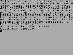 Running screen