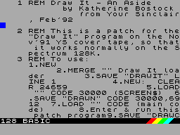 Running screen