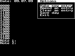 Running screen