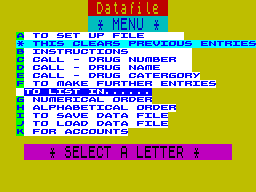 Running screen