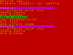 Running screen