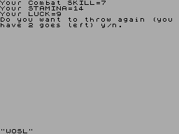 Running screen
