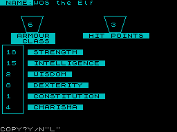 Running screen
