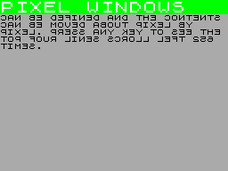 Running screen