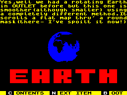 Running screen