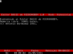 Running screen