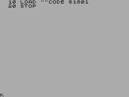 Running screen