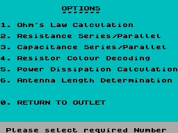 Running screen