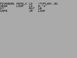 Running screen