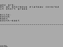 Running screen