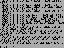 Running screen