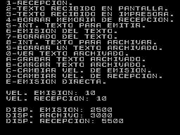 Running screen