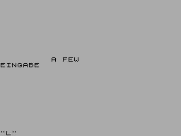 Running screen