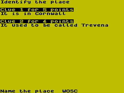Running screen
