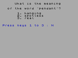 Running screen