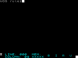 Running screen