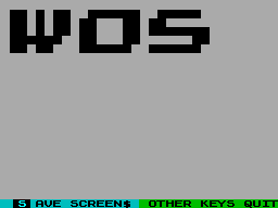 Running screen