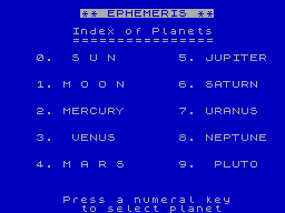 Running screen