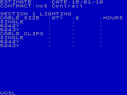 Running screen