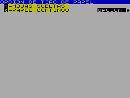 Running screen