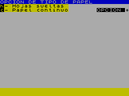 Running screen