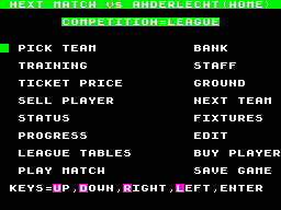 Running screen
