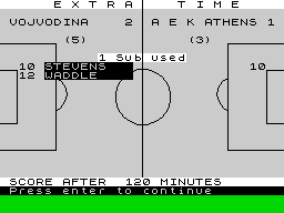 Running screen