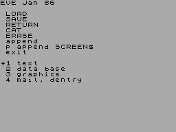 Running screen