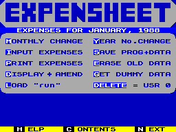 Running screen