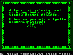 Running screen