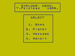 Running screen