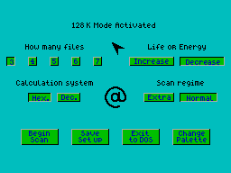 Running screen