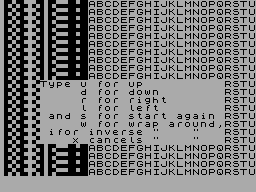 Running screen