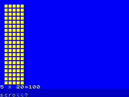 Running screen