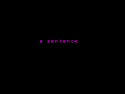 Running screen