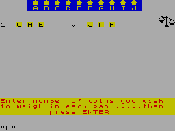 Running screen