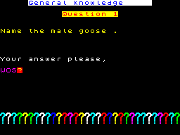 Running screen