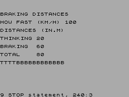 Running screen