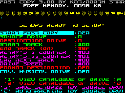 Running screen