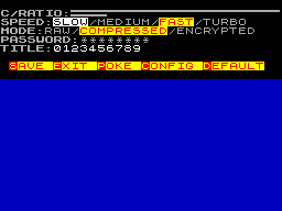 Running screen