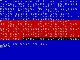 Running screen