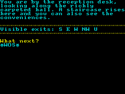 Running screen