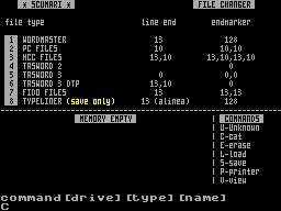 Running screen