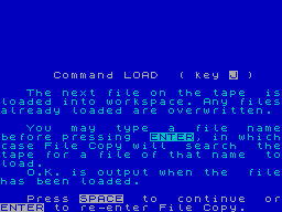 Running screen