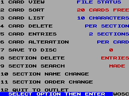 Running screen
