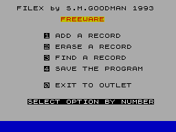 Running screen