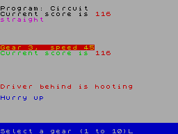 Running screen