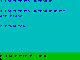 Running screen