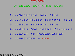 Running screen