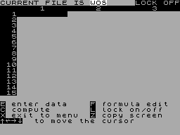 Running screen